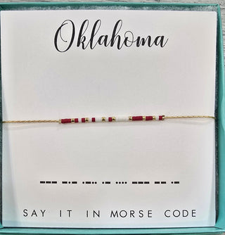 Dot & Dash Jewelry - Bracelets Oklahoma Dot & Dash Bracelet