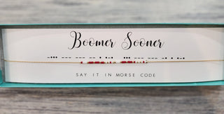 Dot & Dash Jewelry - Necklaces Boomer Sooner Dot & Dash Necklace