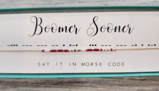 Dot & Dash Jewelry - Necklaces Boomer Sooner Dot & Dash Necklace