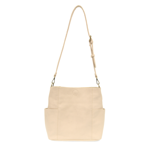 Kayleigh Side Pocket Bucket Bag Ruby Pink