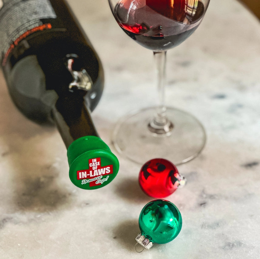 Christmas Wine Caps 6 Styles