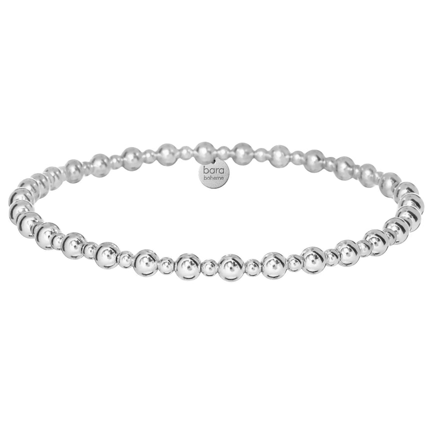 Alexandra Sterling Silver Stretchy Bracelet
