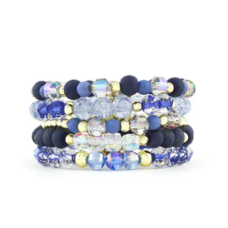 Erimish Jewelry - Bracelets Blueberry Set of 5 Bracelets 5/25