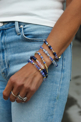 Erimish Jewelry - Bracelets Blueberry Set of 5 Bracelets 5/25
