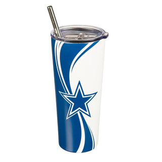 Evergreen Home - Drinkware 20 oz Stainless Steel Tumbler Dallas Cowboys