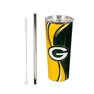 Evergreen Home - Drinkware 20 oz Stainless Steel Tumbler Green Bay