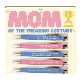Fun Club Gift Mom of the Freaking Century Pen Sets