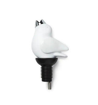 GurglePot Home - Drinkware ChirpyTop Wine Pourer White
