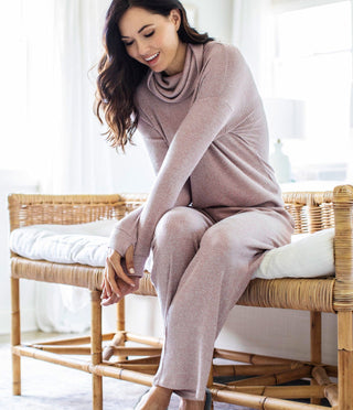 Hello Mello Loungewear- Sleepwear Sm Hello Mello Cuddleblend Lounge Pink