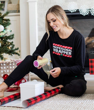 Hello Mello Loungewear- Sleepwear Sm Sale Hello Mello Professional Wrapper Loungewear Set Black