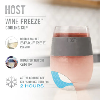 Host Home - Drinkware Wine Freeze Cooling Cups Unicorn