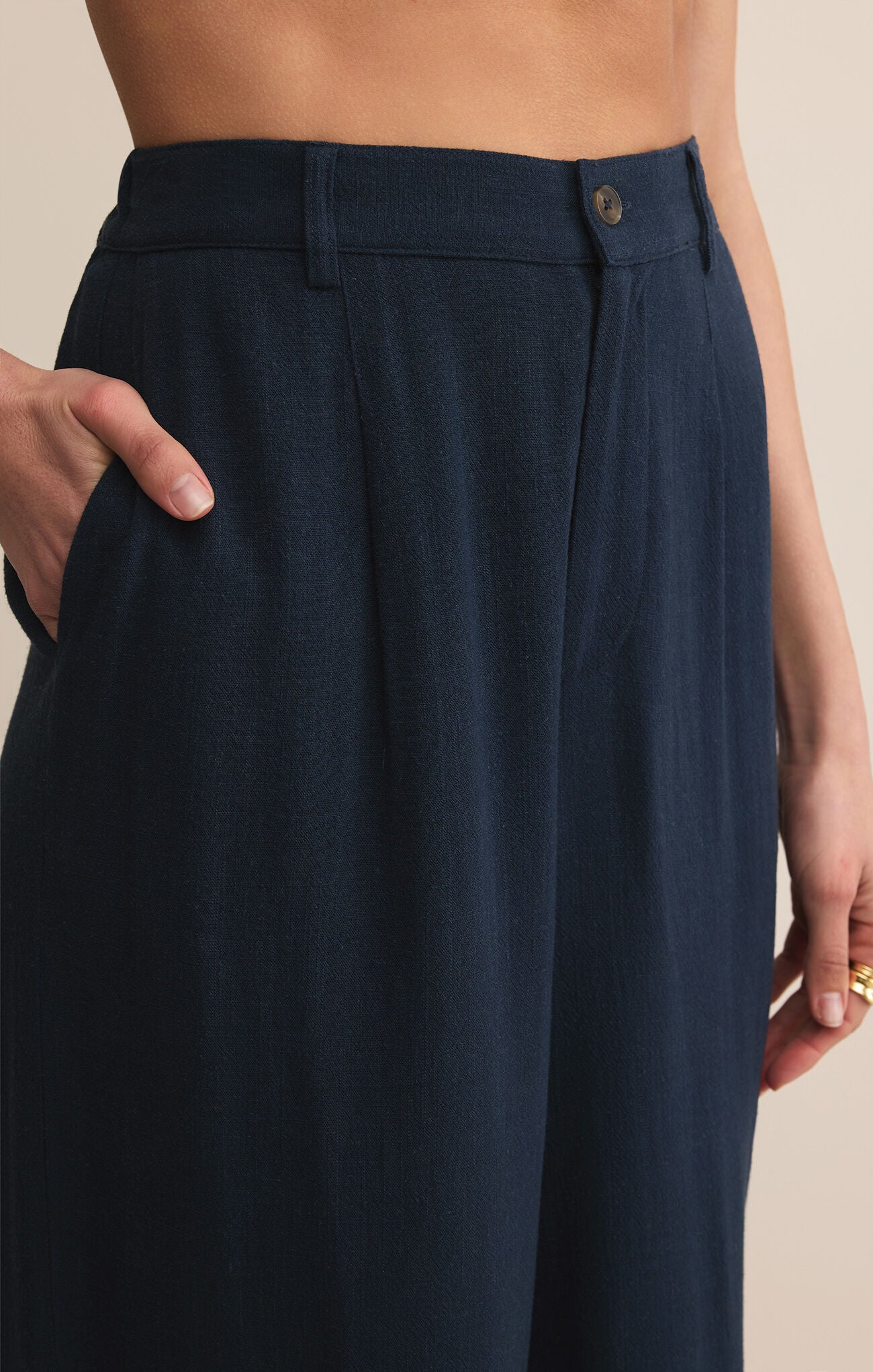 Sale Vista Linen Pants Eclipse