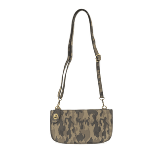 Joy Susan Accessories - Handbags Grey Camo Crossbody or Wristlet Clutch
