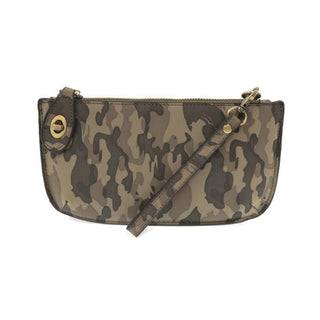 Joy Susan Accessories - Handbags Grey Camo Crossbody or Wristlet Clutch