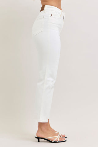 Judy Blue Bottoms - Pants High-Rise Tummy Control Ankle Straight