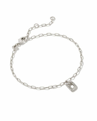 Kendra Scott Jewelry - Bracelets D Sale Crystal Letter Bracelet Delicate Bracelet Silver