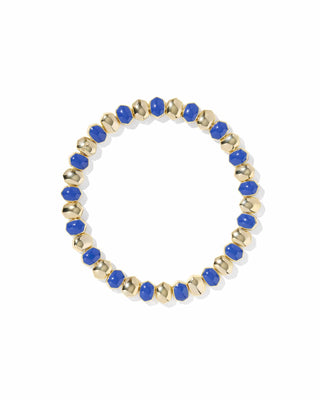 Kendra Scott Jewelry - Bracelets Daphne Enamel Gold Stretch Bracelet Blue