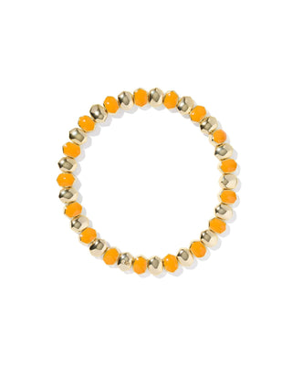 Kendra Scott Jewelry - Bracelets Daphne Enamel Gold Stretch Bracelet Bright Orange