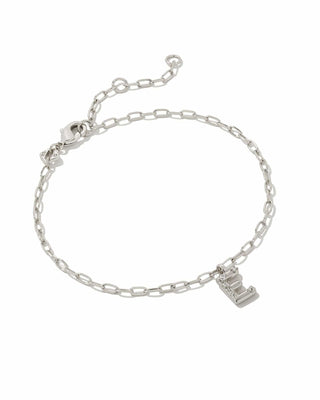 Kendra Scott Jewelry - Bracelets Sale Crystal Letter Bracelet Delicate Bracelet Silver