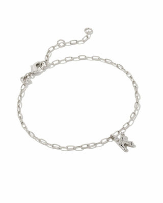 Kendra Scott Jewelry - Bracelets Sale Crystal Letter Bracelet Delicate Bracelet Silver