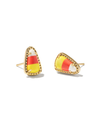 Kendra Scott Jewelry - Earrings Candy Corn Stud Earring Gold Magnesite