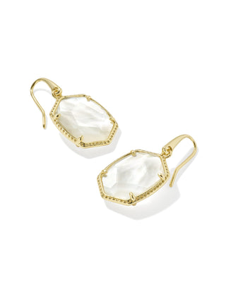 Kendra Scott Jewelry - Earrings Daphne Gold Frame Drop Earring Ivory MOP