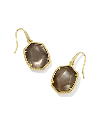 Kendra Scott Jewelry - Earrings Daphne Gold Frame Drop Earring Taupe MOP
