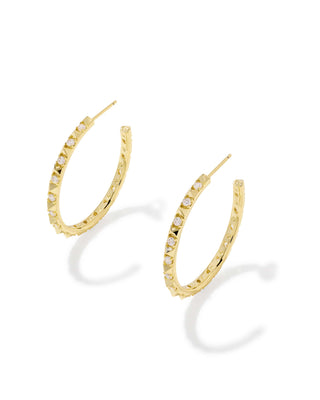 Kendra Scott Jewelry - Earrings Fate Gold Hoop Earrings