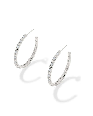 Kendra Scott Jewelry - Earrings Fate Silver Hoop Earrings