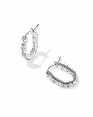 Kendra Scott Jewelry - Earrings Fate Silver Huggie Earrings