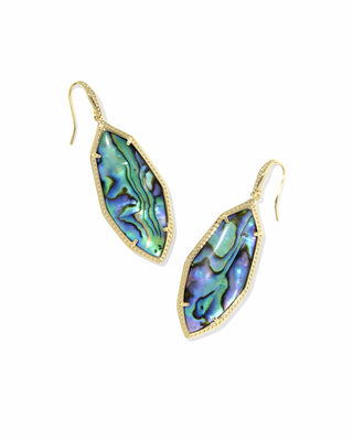Kendra Scott Jewelry - Earrings Ophelia Gold Drop Earrings Abalone Shell