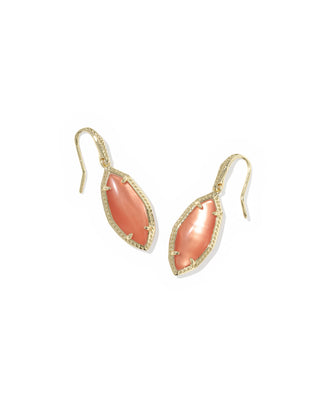 Kendra Scott Jewelry - Earrings Ophelia Gold Small Drop Earrings Burnt Orange
