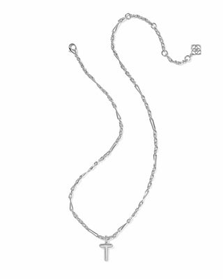 Kendra Scott Jewelry - Necklaces Bubble Letter T Silver Short Pendant