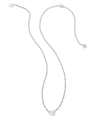 Kendra Scott Jewelry - Necklaces Cailin Champagne Opal Crystal Pendant Necklace Silver