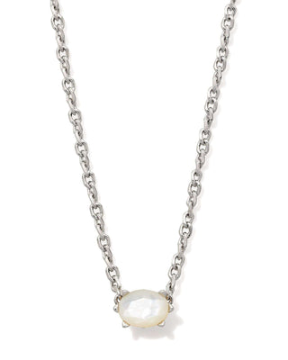 Kendra Scott Jewelry - Necklaces Cailin Ivory Mother of Pearl Pendant Necklace Silver