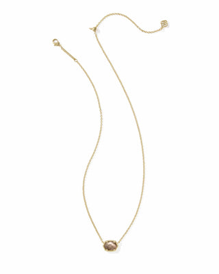 Kendra Scott Jewelry - Necklaces Daphne Gold Frame Short Pendant Necklace Taupe MOP
