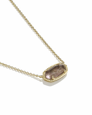 Kendra Scott Jewelry - Necklaces Elisa Gold Pendant Necklace Taupe MOP