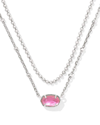 Kendra Scott Jewelry - Necklaces Emilie Silver Multi Strand Necklace Azalea Illusion
