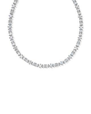 Kendra Scott Jewelry - Necklaces Fate Silver Tennis Necklace