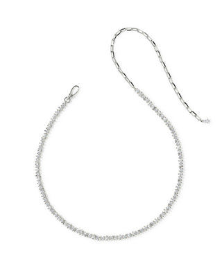 Kendra Scott Jewelry - Necklaces Fate Silver Tennis Necklace