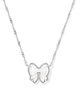Kendra Scott Jewelry - Necklaces Haley Silver Bow Short Pendant Necklace