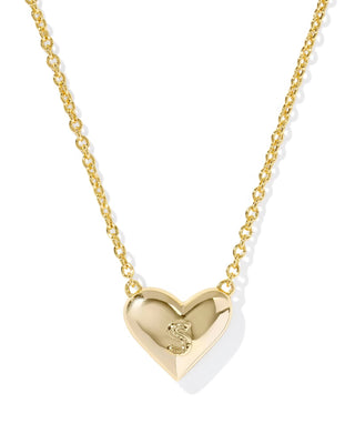 Kendra Scott Jewelry - Necklaces Heart Letter S Gold Ivory MOP Short Pendant Necklace