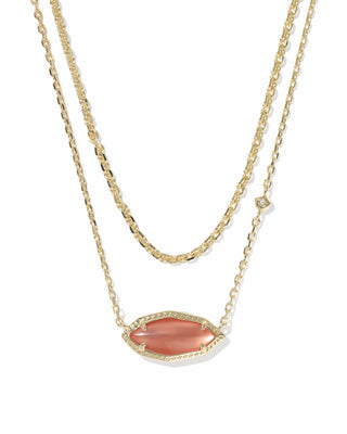 Kendra Scott Jewelry - Necklaces Ophelia Gold Multi Strand Necklace Burnt Orange