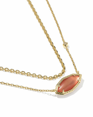 Kendra Scott Jewelry - Necklaces Ophelia Gold Multi Strand Necklace Burnt Orange