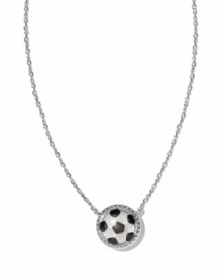 Kendra Scott Jewelry - Necklaces Soccer Silver Short Pendant Necklace