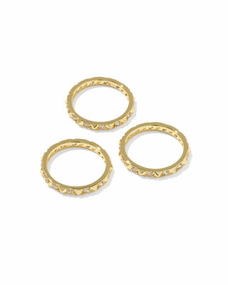 Kendra Scott Jewelry - Rings Fate Gold Ring Set of 3