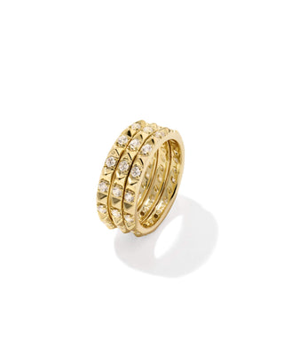 Kendra Scott Jewelry - Rings Fate Gold Ring Set of 3