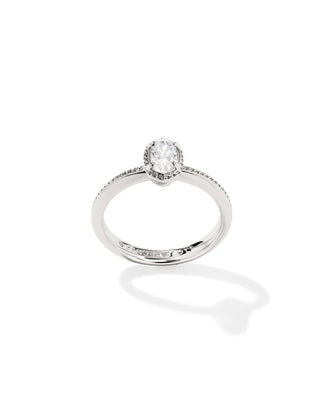 Kendra Scott Jewelry - Rings Mini Elyse Luxe Silver Band Ring