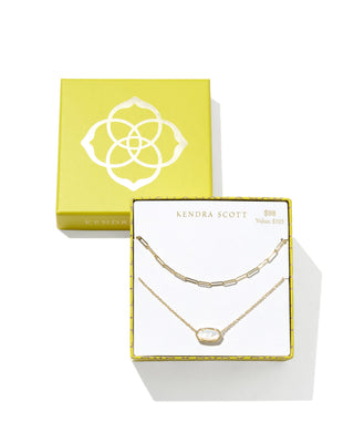 Kendra Scott Jewelry - Sets Elisa and Courtney Necklace Gold Gift Set