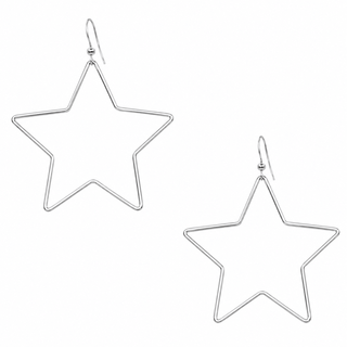 Kenze Penne, Inc. Jewelry - Earrings Star Silver Earrings